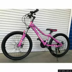 Велосипед 24 дюйма TOPRIDER "900"- розовый