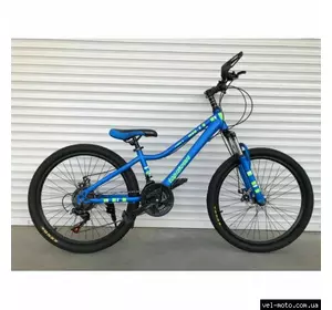 Велосипед 24 дюйма TOPRIDER "900"- синий