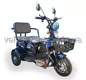 Электротрайк FADA Bulli 600W синий Электротрайк FADA Bulli 600W синий