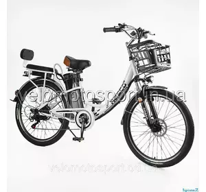 Електровелосипед Corso «ROCCO» 26" дюймів RC-50938 (1) рама сталева, двигун 500W, акумулятор 48V20AH, корзина, Електровелосипед Corso «ROCCO» 26" дюймів RC-50938 (1) рама сталева, двигун 500W, акумулятор 48V20AH, корзина,