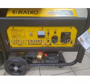 Генератор Raixo бензиновый 5.5 квт электростартер Генератор Raixo бензиновый 5.5 квт электростартер