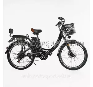 Електровелосипед Corso «ROCCO» 26" дюймів RC-30745 (1) ЧОРНИЙ, рама сталева, двигун 500W, акумулятор 48V20AH, Електровелосипед Corso «ROCCO» 26" дюймів RC-30745 (1) ЧОРНИЙ, рама сталева, двигун 500W, акумулятор 48V20AH,