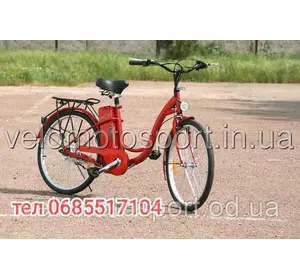 Электровелосипед SKYBIKE ЛИРА (LIRA) (350W-36V) Красный скайбайк лира Электровелосипед SKYBIKE ЛИРА (LIRA) (350W-36V) Красный скайбайк лира