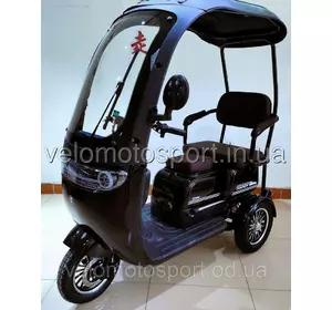 Електричний трицикл Corso «Handy» HD-74410 (1) +1 ЯЩИК АКУМ., двигун 800W, акумулятор 72V/20Ah, колеса 300-10, Електричний трицикл Corso «Handy» HD-74410 (1) +1 ЯЩИК АКУМ., двигун 800W, акумулятор 72V/20Ah, колеса 300-10,