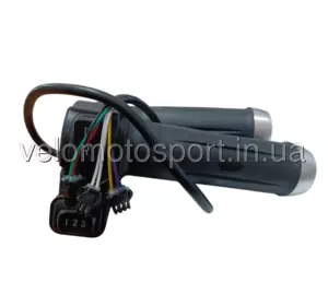 Ручки газа (акселератор) 3 фишки на электротрайк Кроссер Crosser TR-1 Ручки газа (акселератор) 3 фишки на электротрайк Кроссер Crosser TR-1