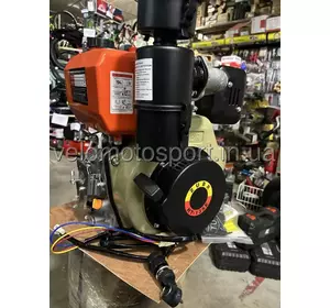 Мотор на мотоблок 9 лошадиных сил дизель воздушного охлаждения Двигатель на мотоблок 186 F - E (Зубр(Zubr) НТ-135 9 л.с Е) Мотор на мотоблок 9 лошадиных сил дизель воздушного охлаждения Двигатель на мотоблок 186 F - E (Зубр(Zubr) НТ-135 9 л.с Е)