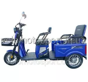 Вантажний трьохколісний електровелосипед Crosser Кроссер Transit TR-5 800W 72V 20Ah 10 колеса Вантажний трьохколісний електровелосипед Crosser Кроссер Transit TR-5 800W 72V 20Ah 10 колеса