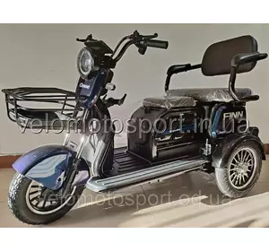 Електричний трицикл Corso «FINN» FN-56115 (1) + 1 ЯЩИК АКУМ, двигун 600W, акумулятор 72V/20Ah, колеса 300-10, Електричний трицикл Corso «FINN» FN-56115 (1) + 1 ЯЩИК АКУМ, двигун 600W, акумулятор 72V/20Ah, колеса 300-10,