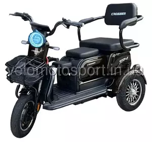 Электротрайк Crosser Кроссер TR - 1 електровелосипед 600 вт 72В20А Электротрайк Crosser Кроссер TR - 1 електровелосипед 600 вт 72В20А