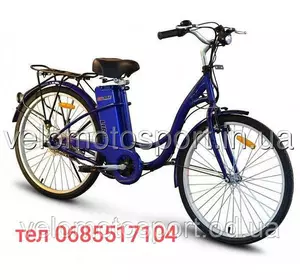 Электровелосипед СКАЙБАЙК ЛИРА SKYBIKE LIRA (350W-36V) Синий Электровелосипед СКАЙБАЙК ЛИРА SKYBIKE LIRA (350W-36V) Синий