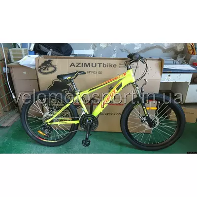 Новый Велосипед подростковый Azimut Fox 24 GD