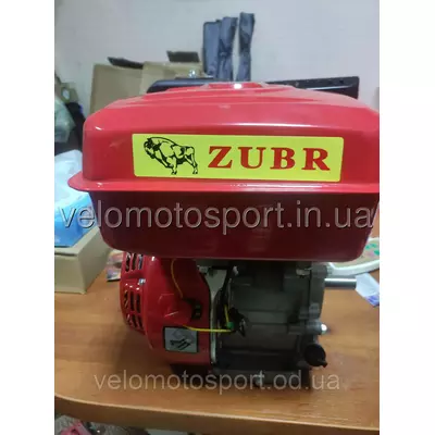 Двигун на мотоблок Зубр 168 F-1(6,5 л.с бензиновый) шпонка 19 мм 20 мм