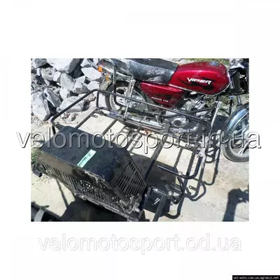 Грузовая коляска на мопед Альфа и Дельта