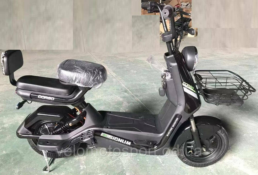 Електричний мопед Corso Signum SG-525800 (1) двигун 500W, акумулятор ...